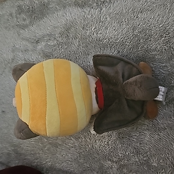 NWT FLYING SQUIRREL YELLOW TOAD - SUPER MARIO BROS. 8" PLUSH - Picture 5 of 7